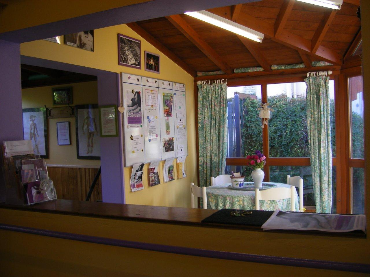 L'accueil du studio